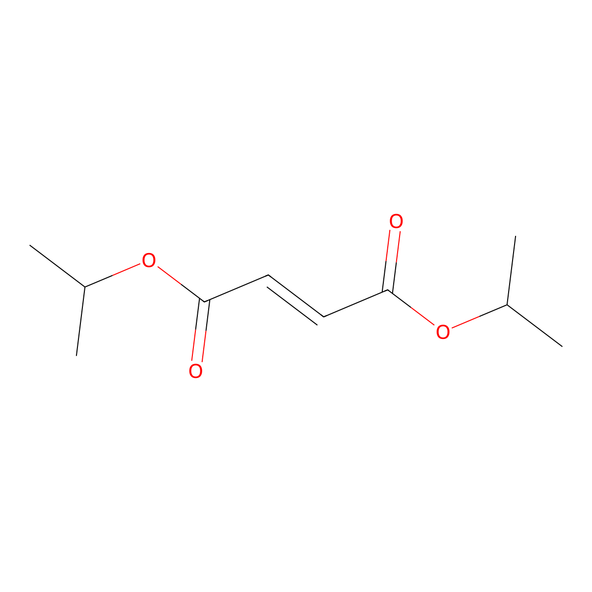 2-Butenedioic acid (2Z)-, bis(1-methylethyl) ester molecular structure, CAS 10099-70-4