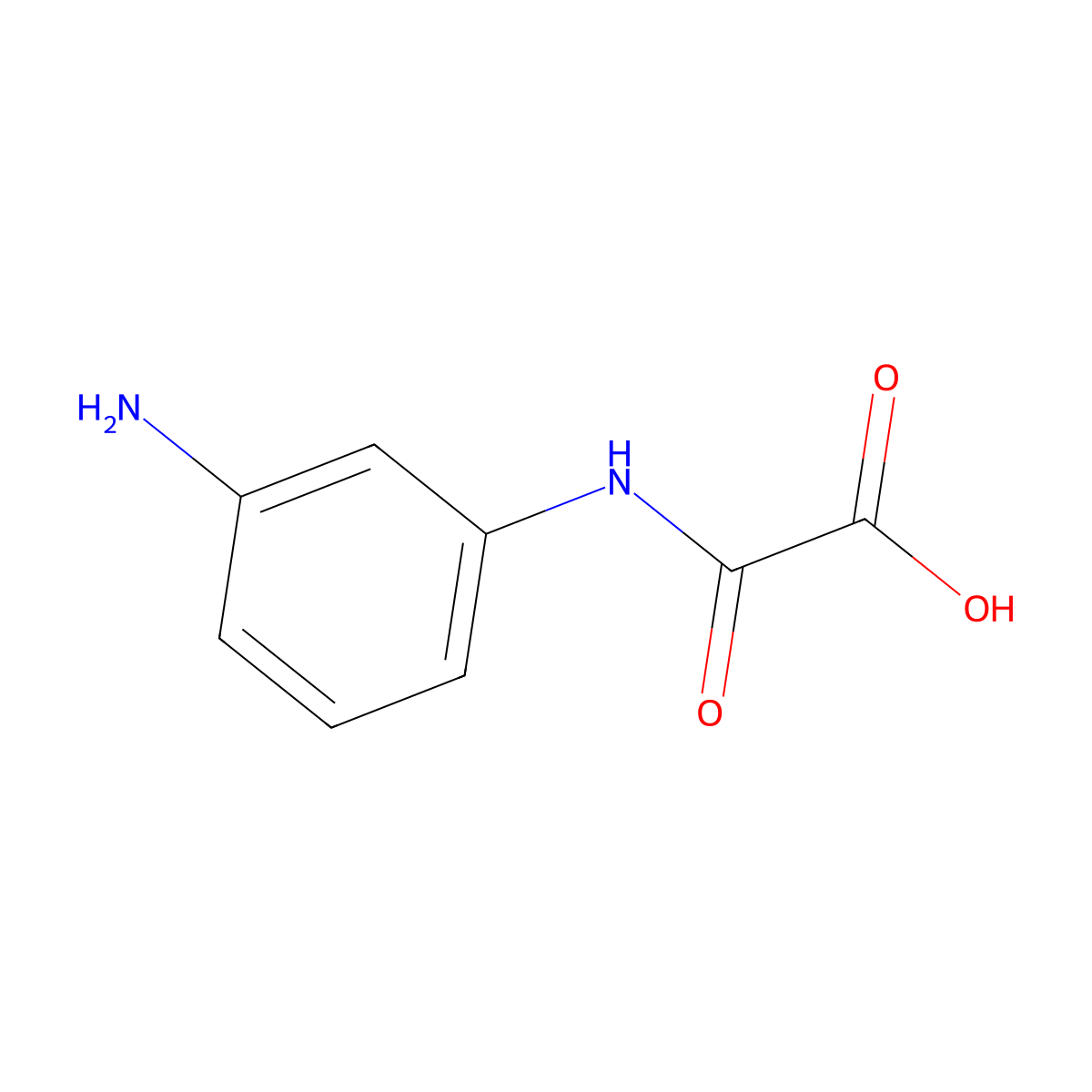 m-Aminooxanilic acid molecular structure, CAS 101-09-7