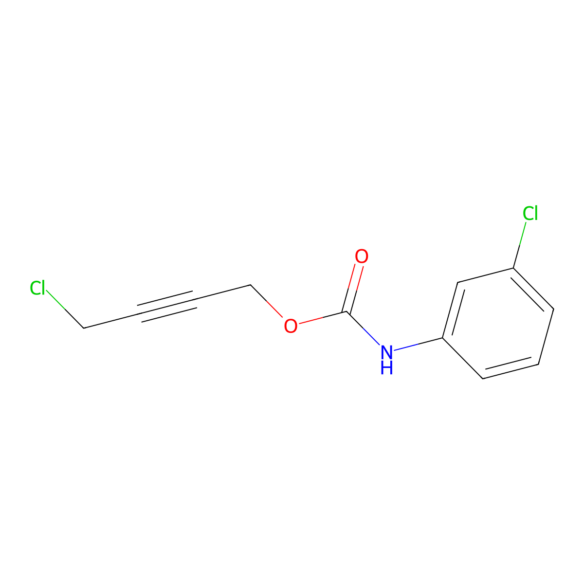 Barban molecular structure, CAS 101-27-9