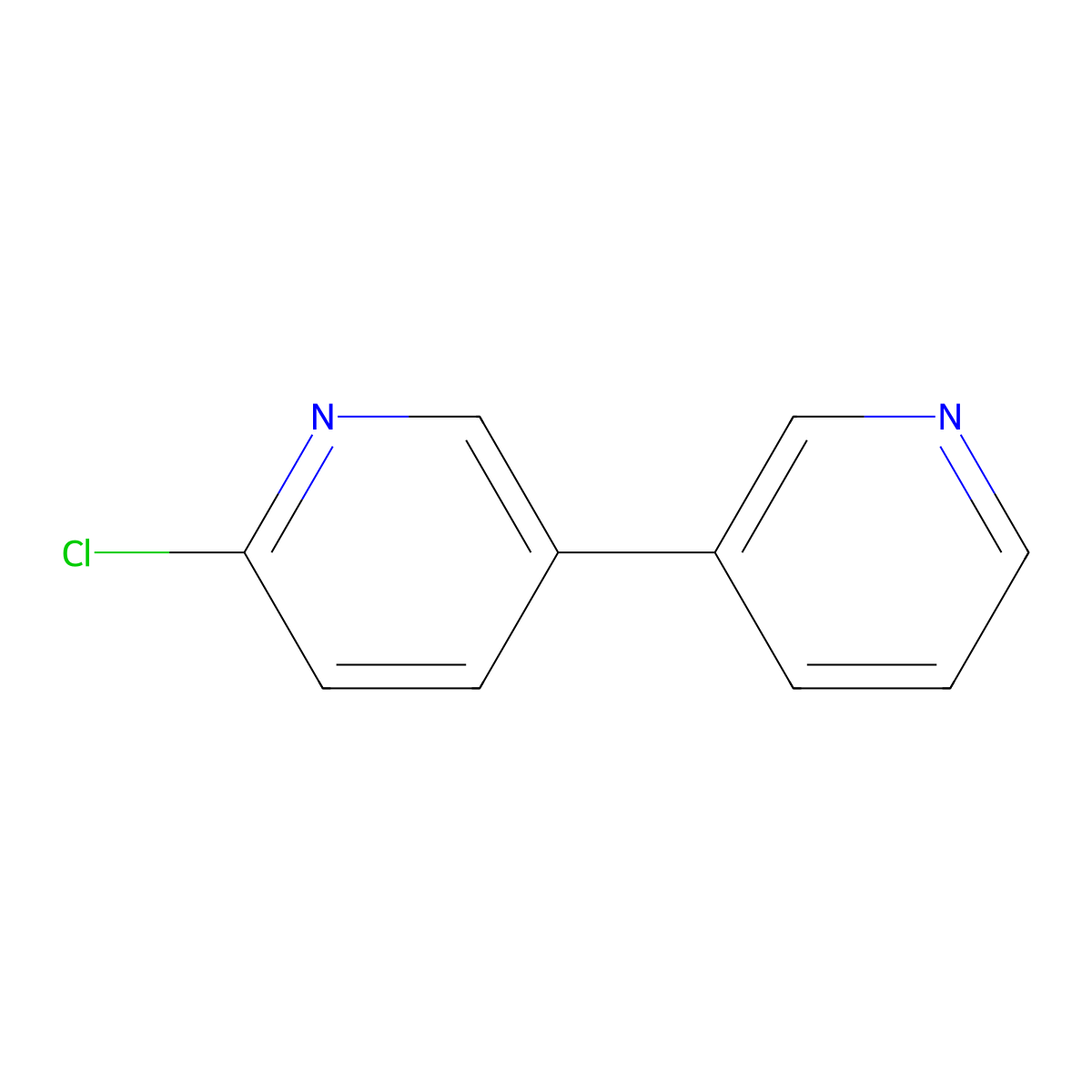3-(6-Chloropyridin-3-yl)pyridine molecular structure, CAS 101001-97-2