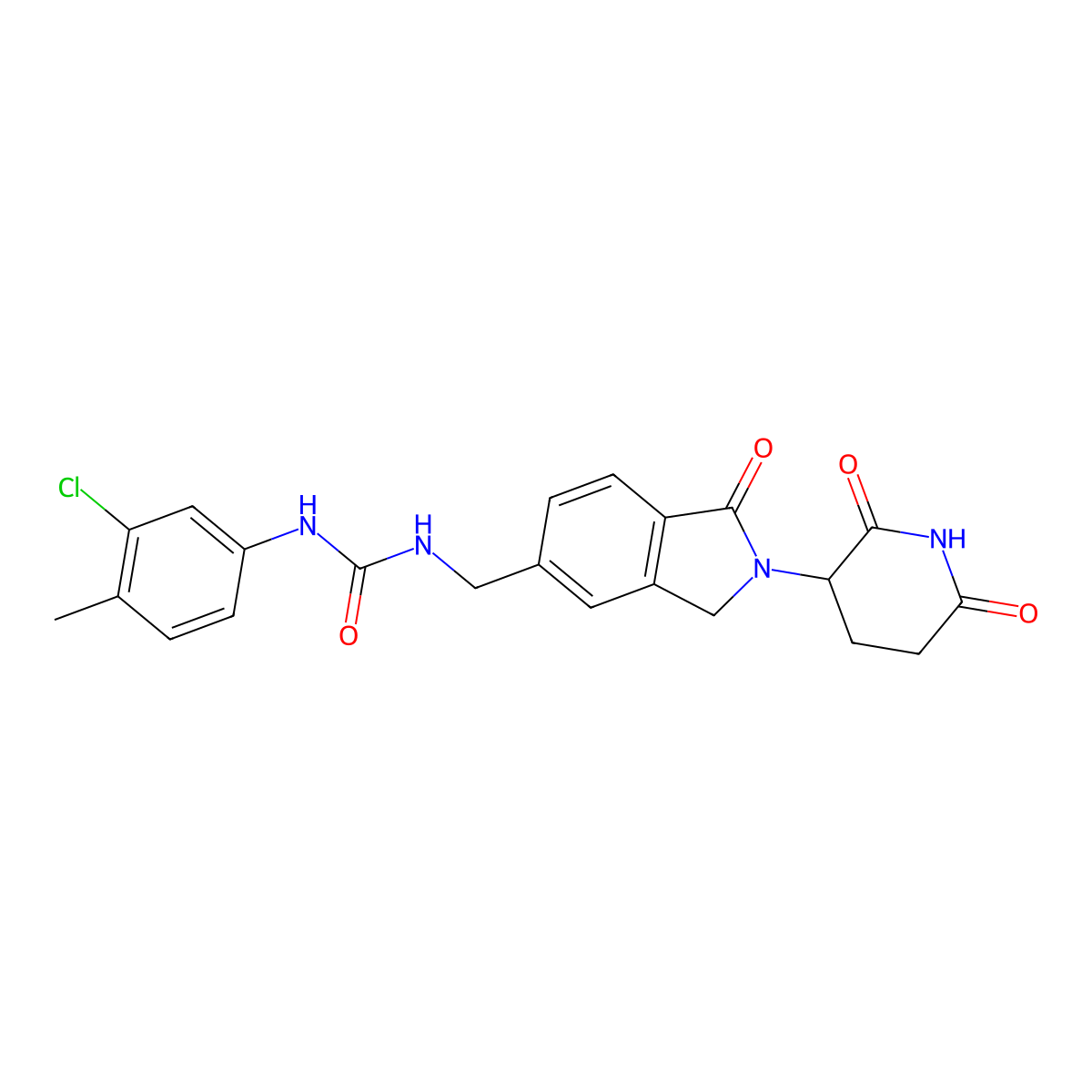 CC-885 molecular structure, CAS 1010100-07-8