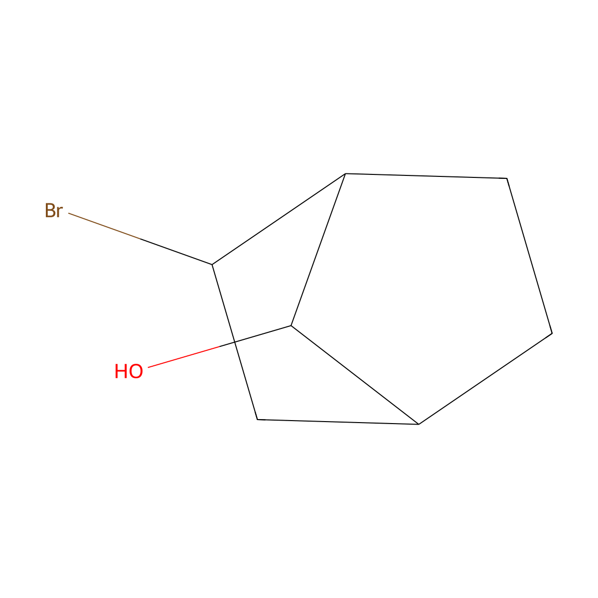 2-Bromobicyclo[2.2.1]heptan-7-ol molecular structure, CAS 101011-79-4