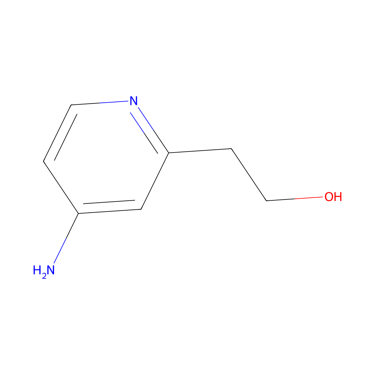 2-(4-Aminopyridin-2-yl)ethanol molecular structure, CAS 101012-38-8
