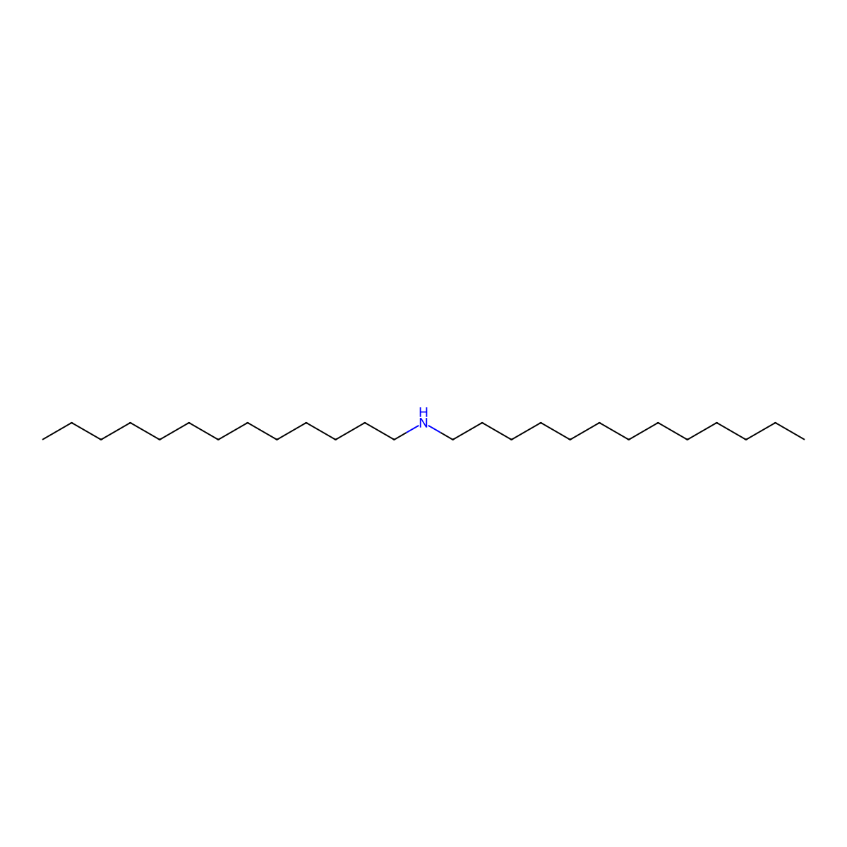 Ditridecylamine molecular structure, CAS 101012-97-9