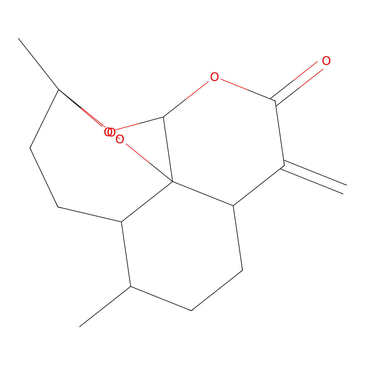 Artemisitene molecular structure, CAS 101020-89-7