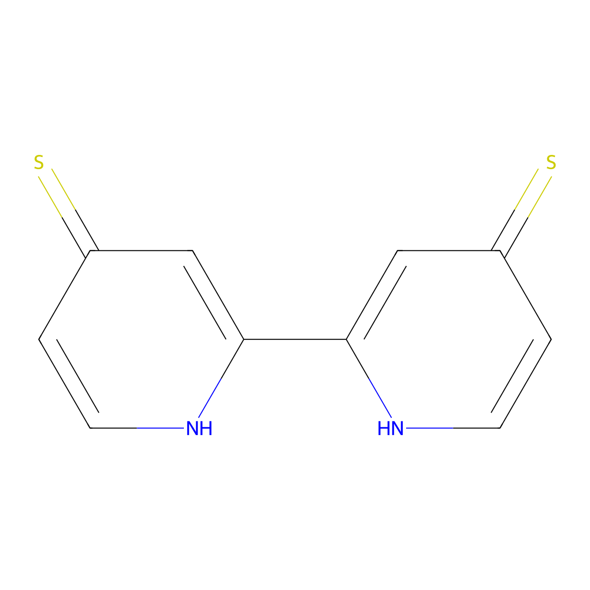 [2,2'-Bipyridine]-4,4'(1H,1'H)-dithione molecular structure, CAS 101028-40-4