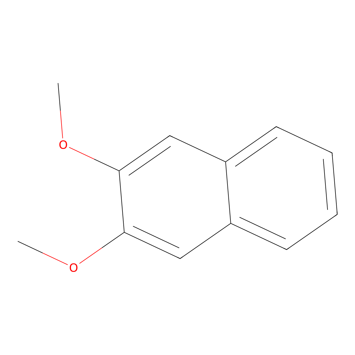 2,3-Dimethoxynaphthalene molecular structure, CAS 10103-06-7