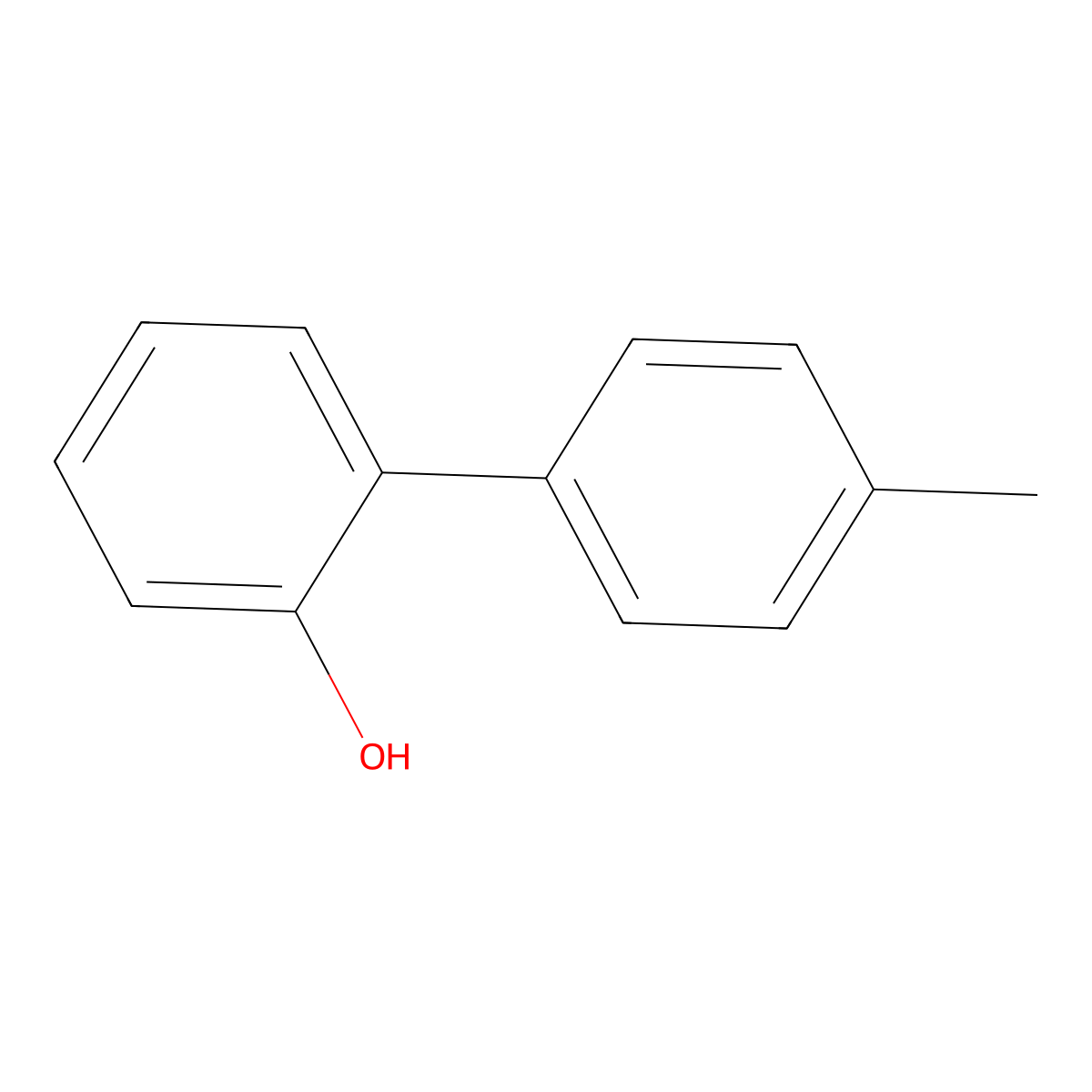 2-(4-Methylphenyl)phenol molecular structure, CAS 101043-55-4