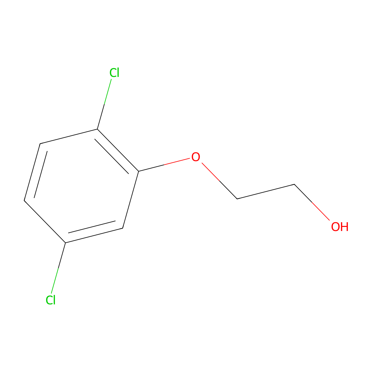 2-(2,5-Dichlorophenoxy)ethan-1-ol molecular structure, CAS 101079-88-3