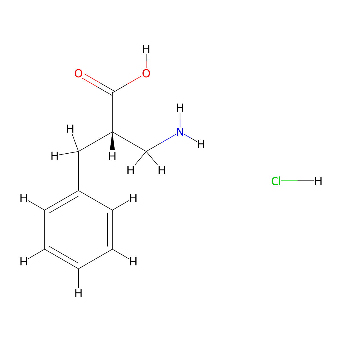 (S)-3-Amino-2-benzylpropanoic acid hydrochloride molecular structure, CAS 1010806-95-7