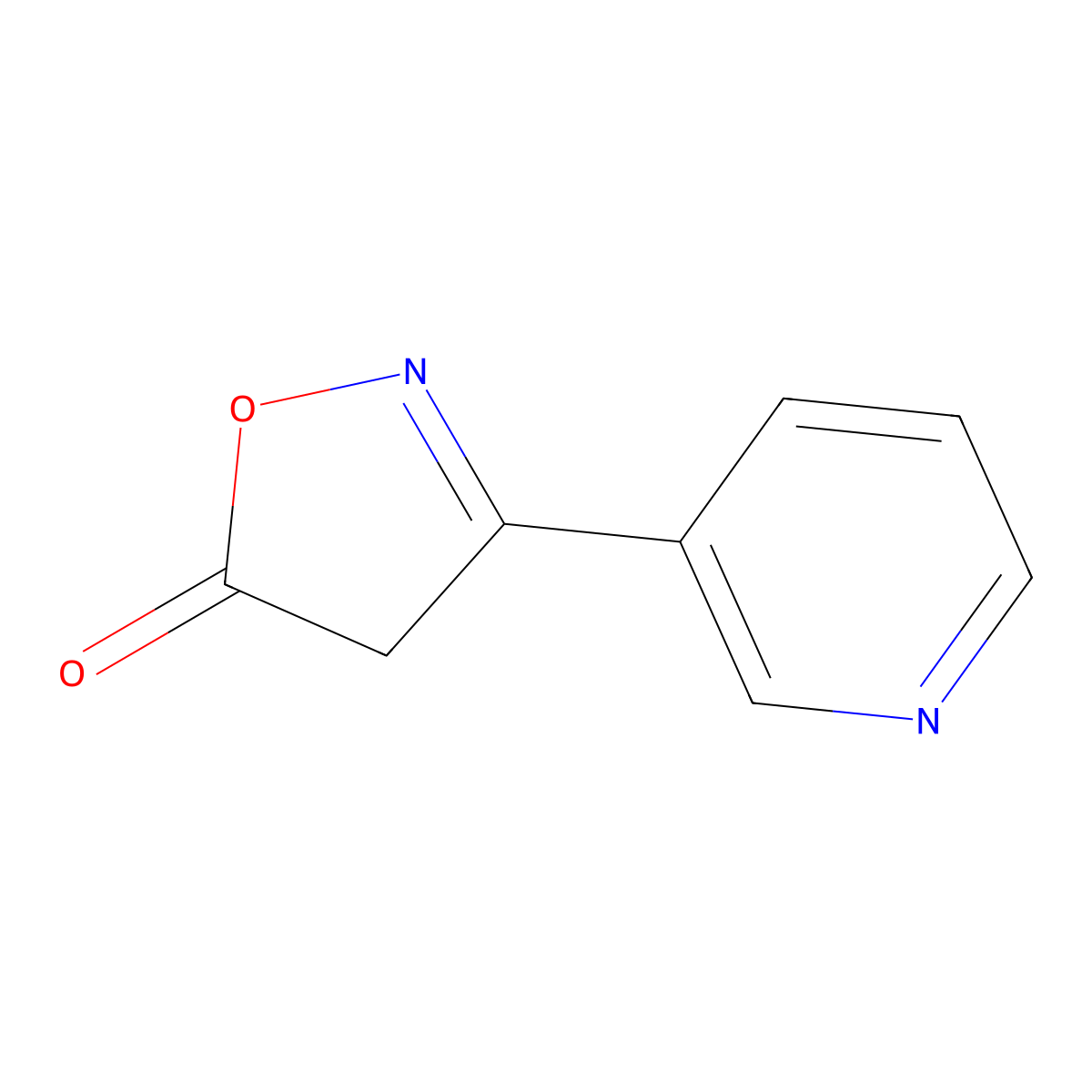 3-(Pyridin-3-yl)isoxazol-5(4H)-one molecular structure, CAS 101084-94-0
