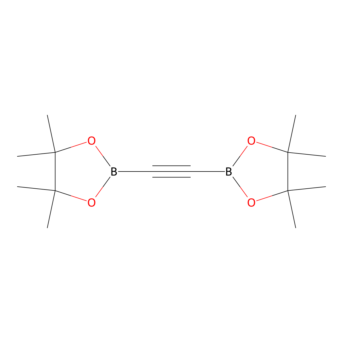 4,4,5,5-Tetramethyl-2-(2-(4,4,5,5-tetramethyl-1,3,2-dioxaborolan-2-yl)ethynyl)-1,3,2-dioxaborolane molecular structure, CAS 1010840-17-1