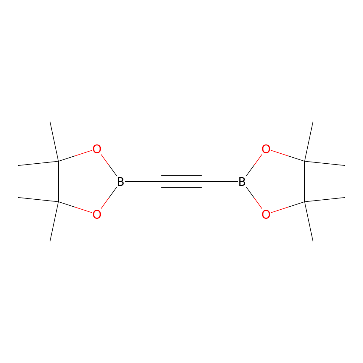 4,4,5,5-Tetramethyl-2-(2-(4,4,5,5-tetramethyl-1,3,2-dioxaborolan-2-yl)ethynyl)-1,3,2-dioxaborolane molecular structure, CAS 1010840-17-1