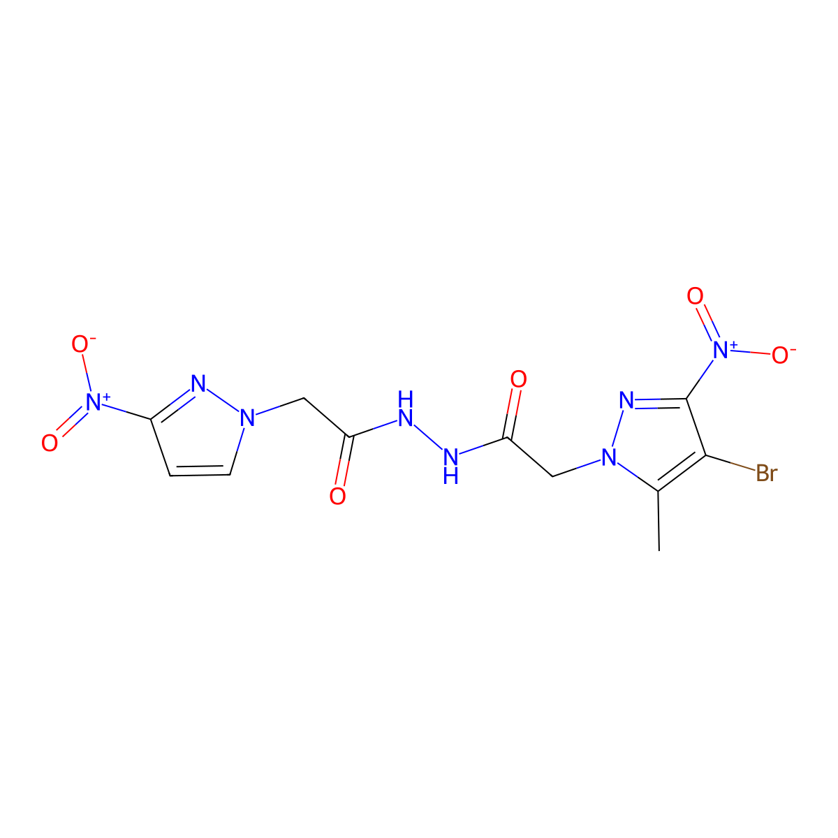 C11H11BrN8O6 molecular structure, CAS 1010862-61-9