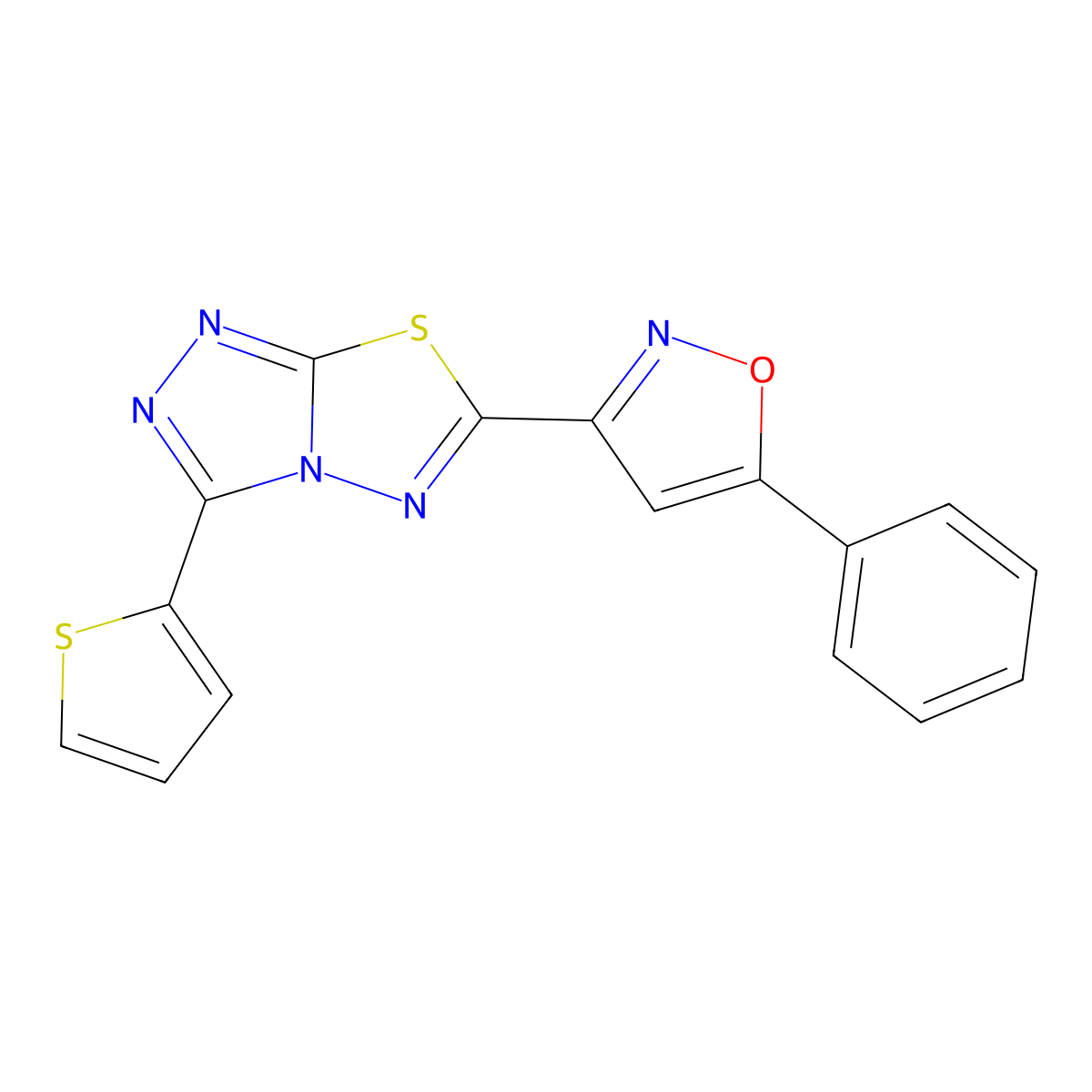 C16H9N5OS2 molecular structure, CAS 1010882-52-6