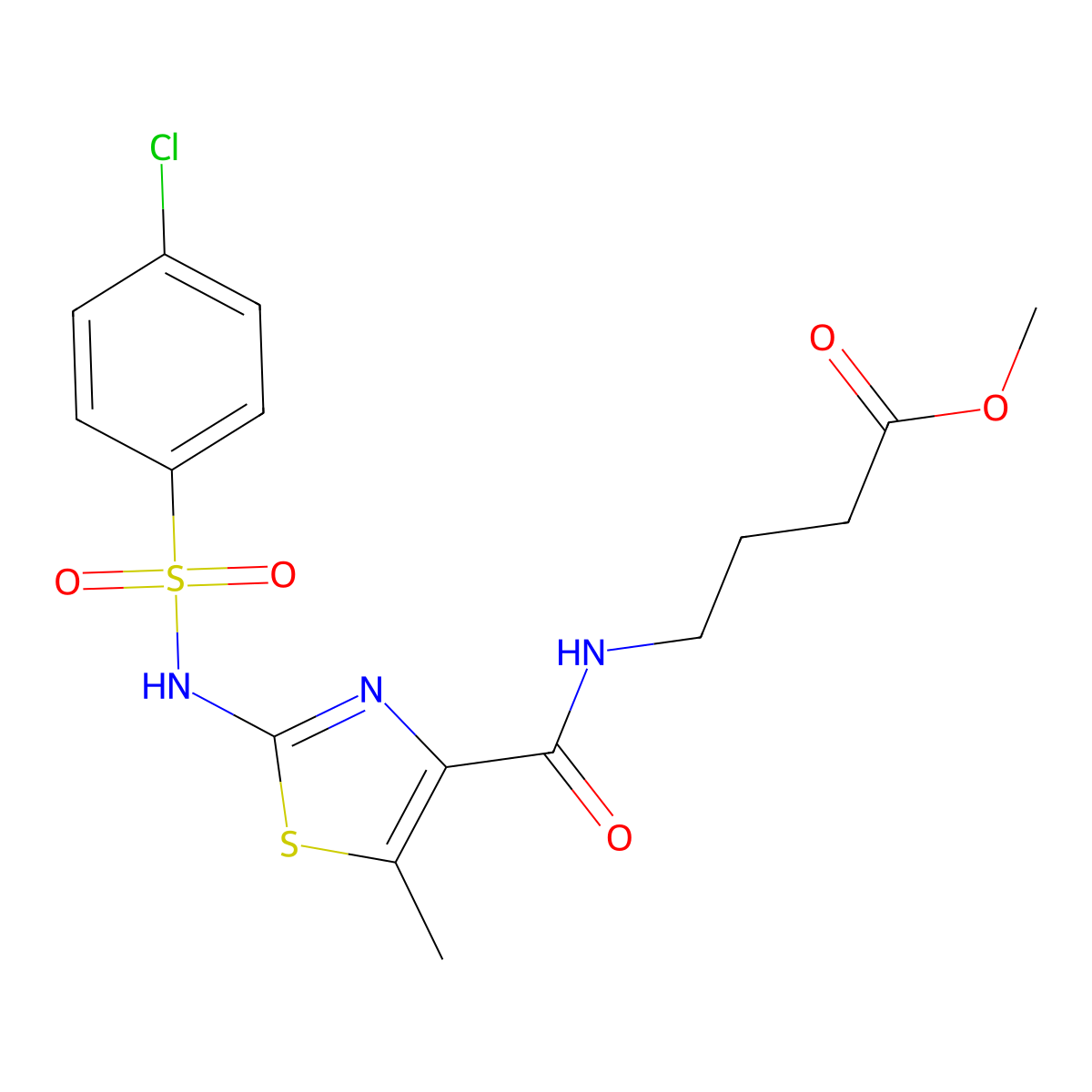 C16H18ClN3O5S2 molecular structure, CAS 1010884-84-0