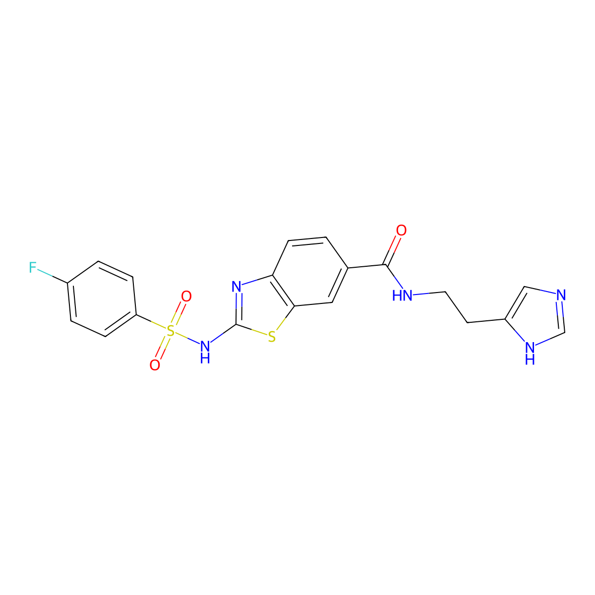 C19H16FN5O3S2 molecular structure, CAS 1010885-53-6
