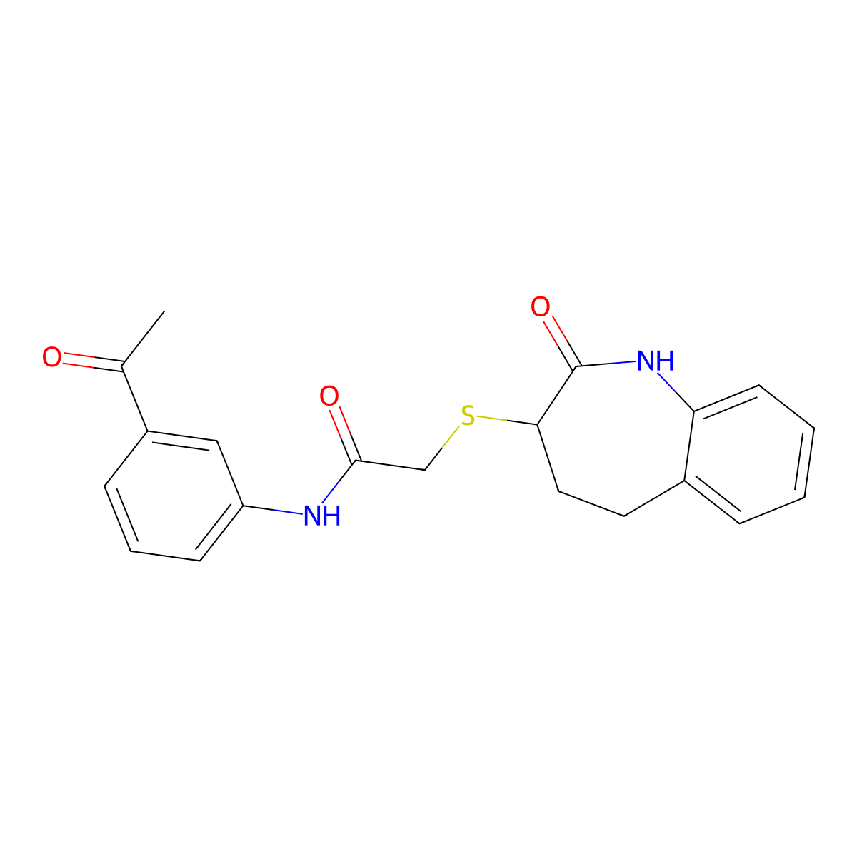 N-(3-acetylphenyl)-2-[(2-hydroxy-4,5-dihydro-3H-1-benzazepin-3-yl)sulfanyl]acetamide molecular structure, CAS 1010889-89-0
