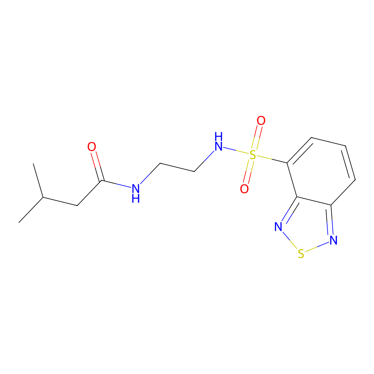 C13H18N4O3S2 molecular structure, CAS 1010890-14-8