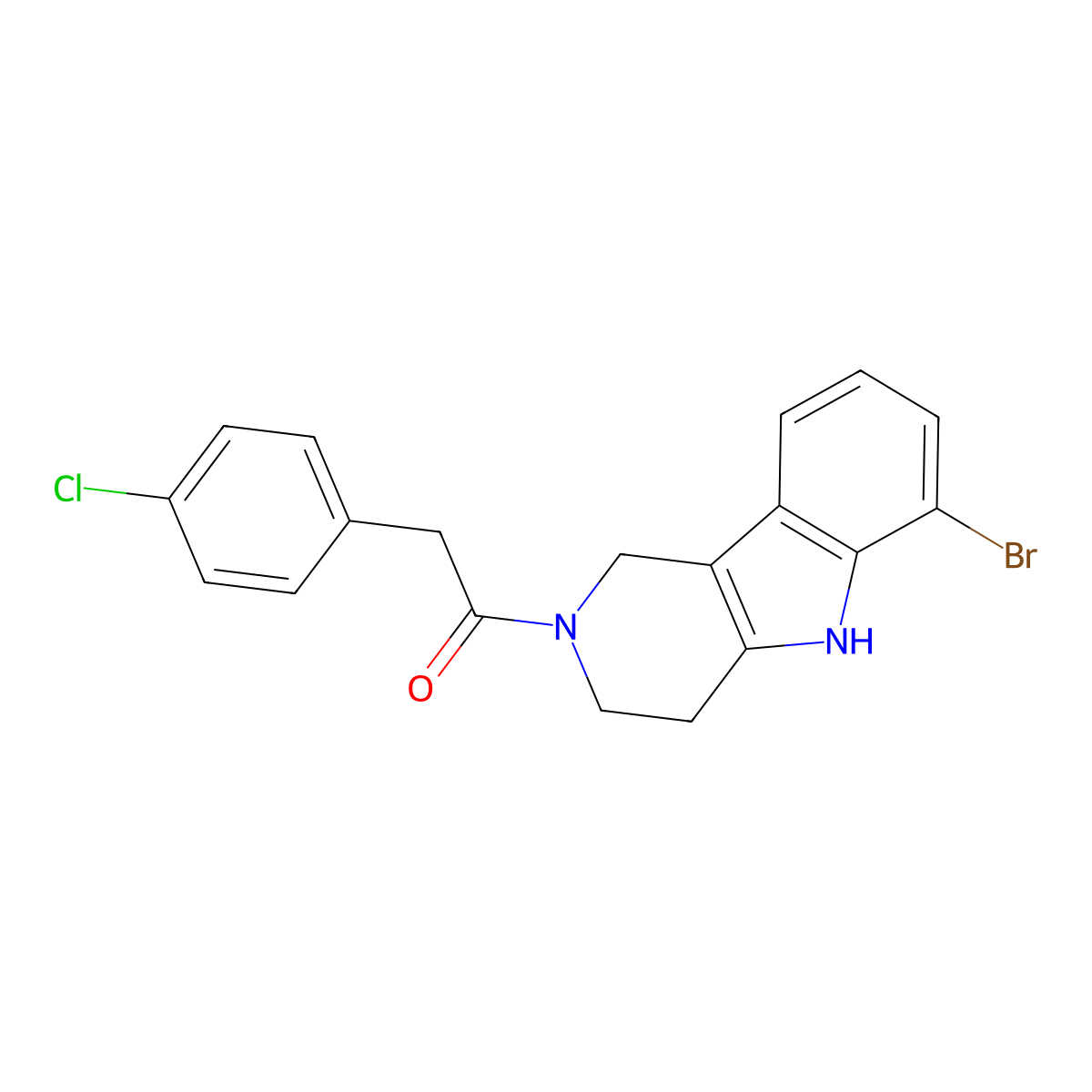 C19H16BrClN2O molecular structure, CAS 1010921-95-5