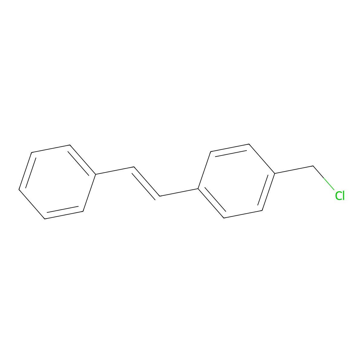 4-Chloromethylstilbene molecular structure, CAS 101095-61-8