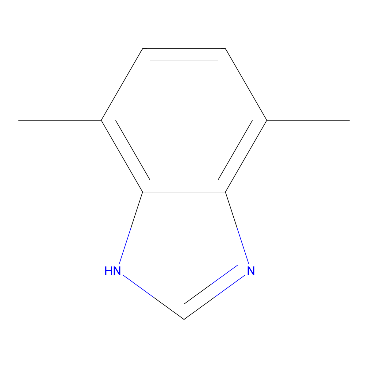 4,7-Dimethyl-1H-benzo[d]imidazole molecular structure, CAS 101102-39-0