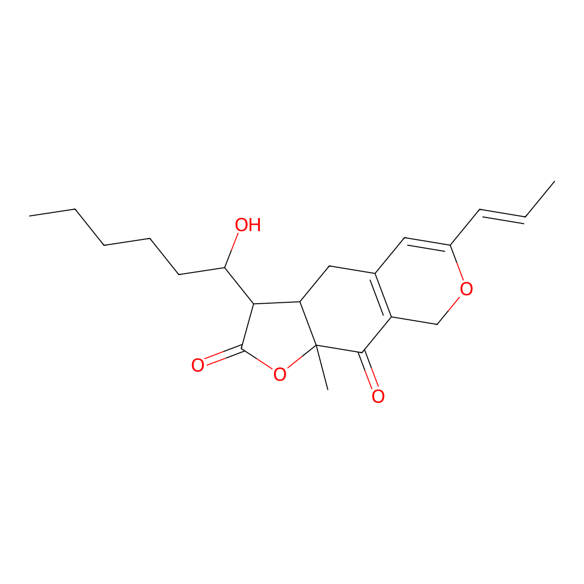Monascuspiloin molecular structure, CAS 1011244-19-1