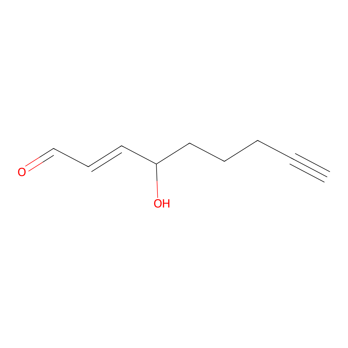 4-hydroxy Nonenal Alkyne molecular structure, CAS 1011268-23-7