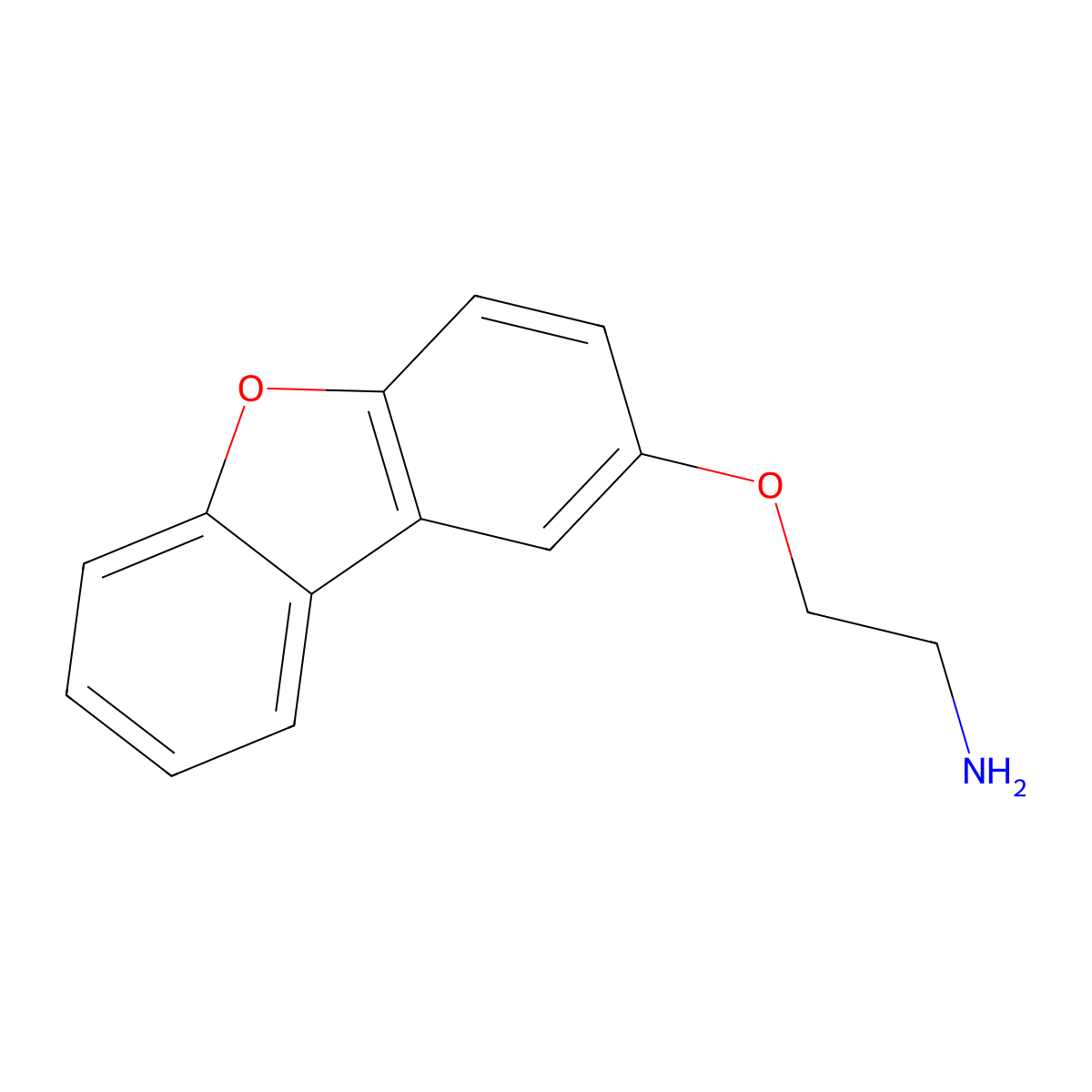 2-Benzo[3,4-d]benzo[b]furan-2-yloxyethylamine molecular structure, CAS 1011407-19-4