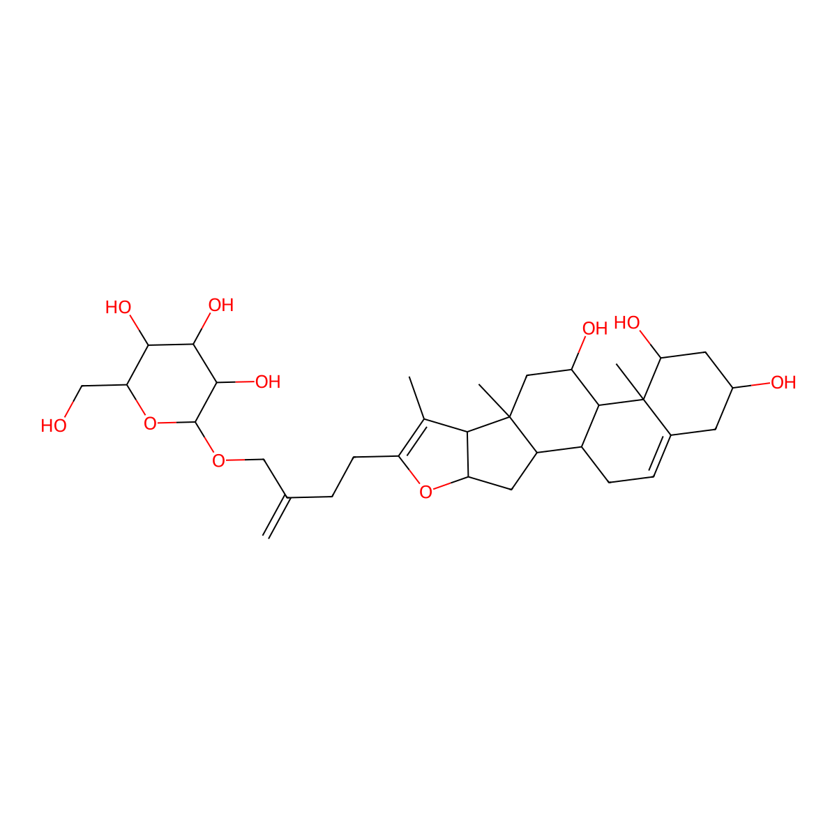 Caucasicoside A molecular structure, CAS 1011527-16-4