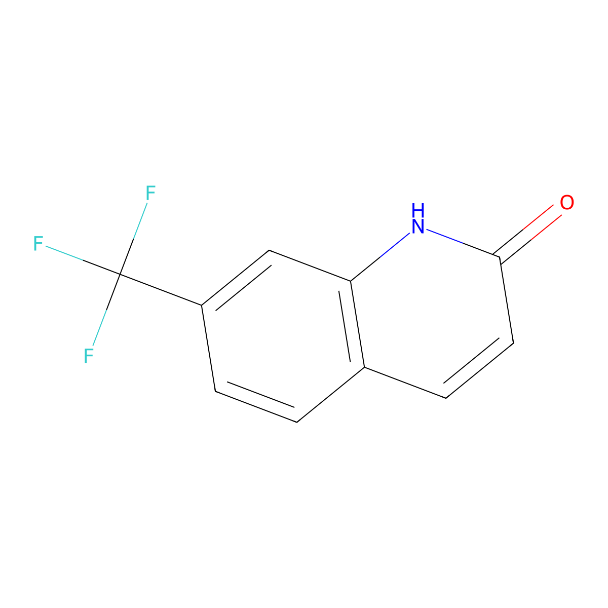 7-(Trifluoromethyl)quinolin-2-OL molecular structure, CAS 1011533-24-6