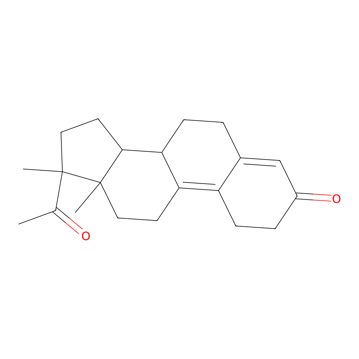 Demegestone molecular structure, CAS 10116-22-0