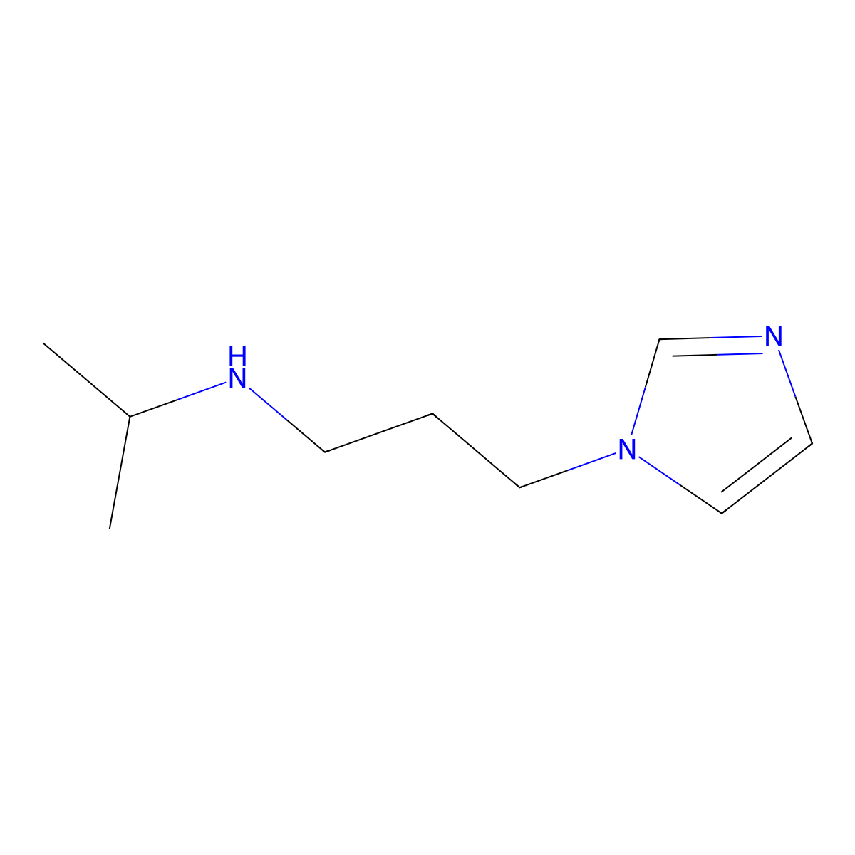 [3-(1H-Imidazol-1-yl)propyl](propan-2-yl)amine molecular structure, CAS 1011718-81-2