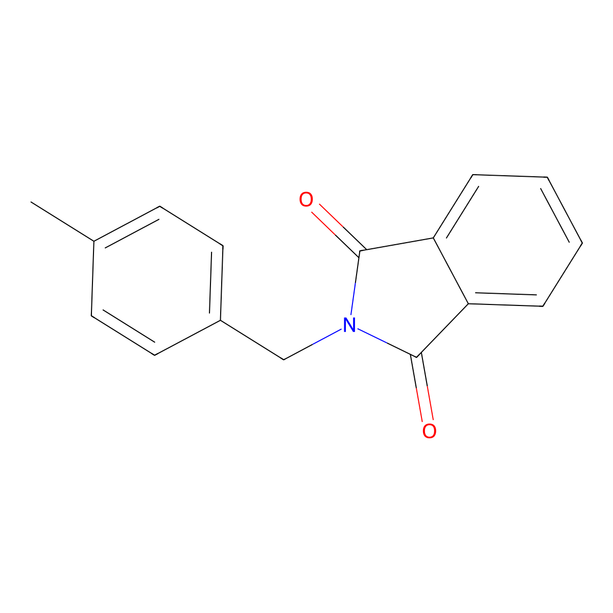 2-(4-Methylbenzyl)isoindoline-1,3-dione molecular structure, CAS 101207-45-8