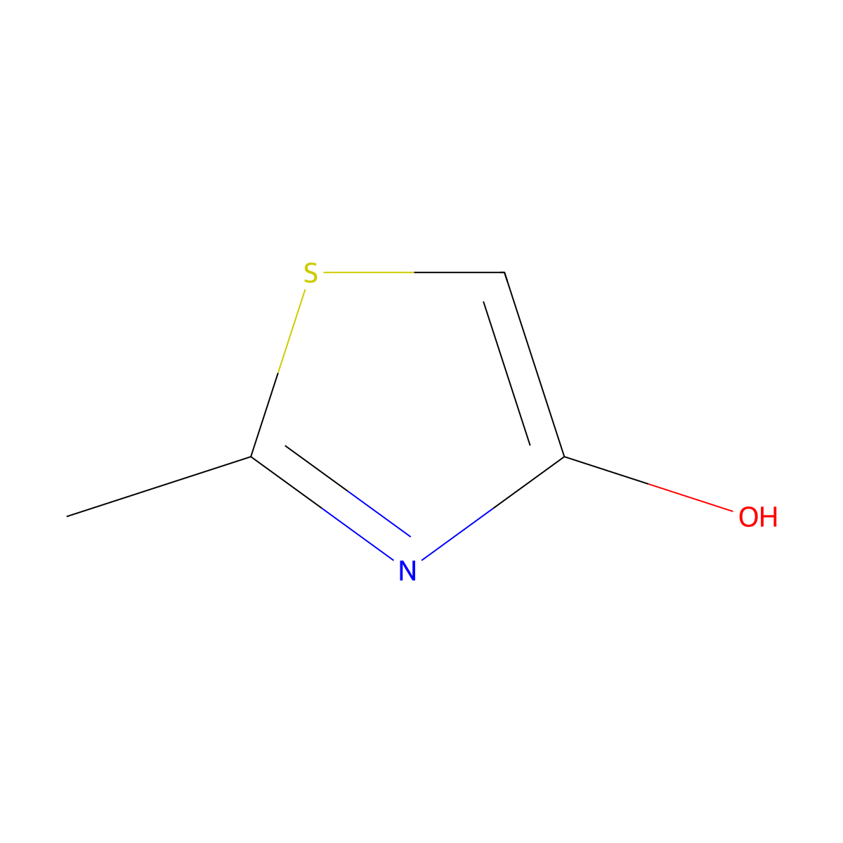 2-Methyl-1,3-thiazol-4-ol molecular structure, CAS 101256-98-8