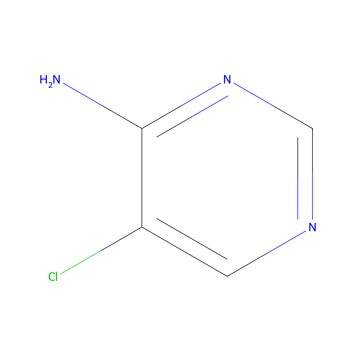 5-Chloropyrimidin-4-amine molecular structure, CAS 101257-82-3