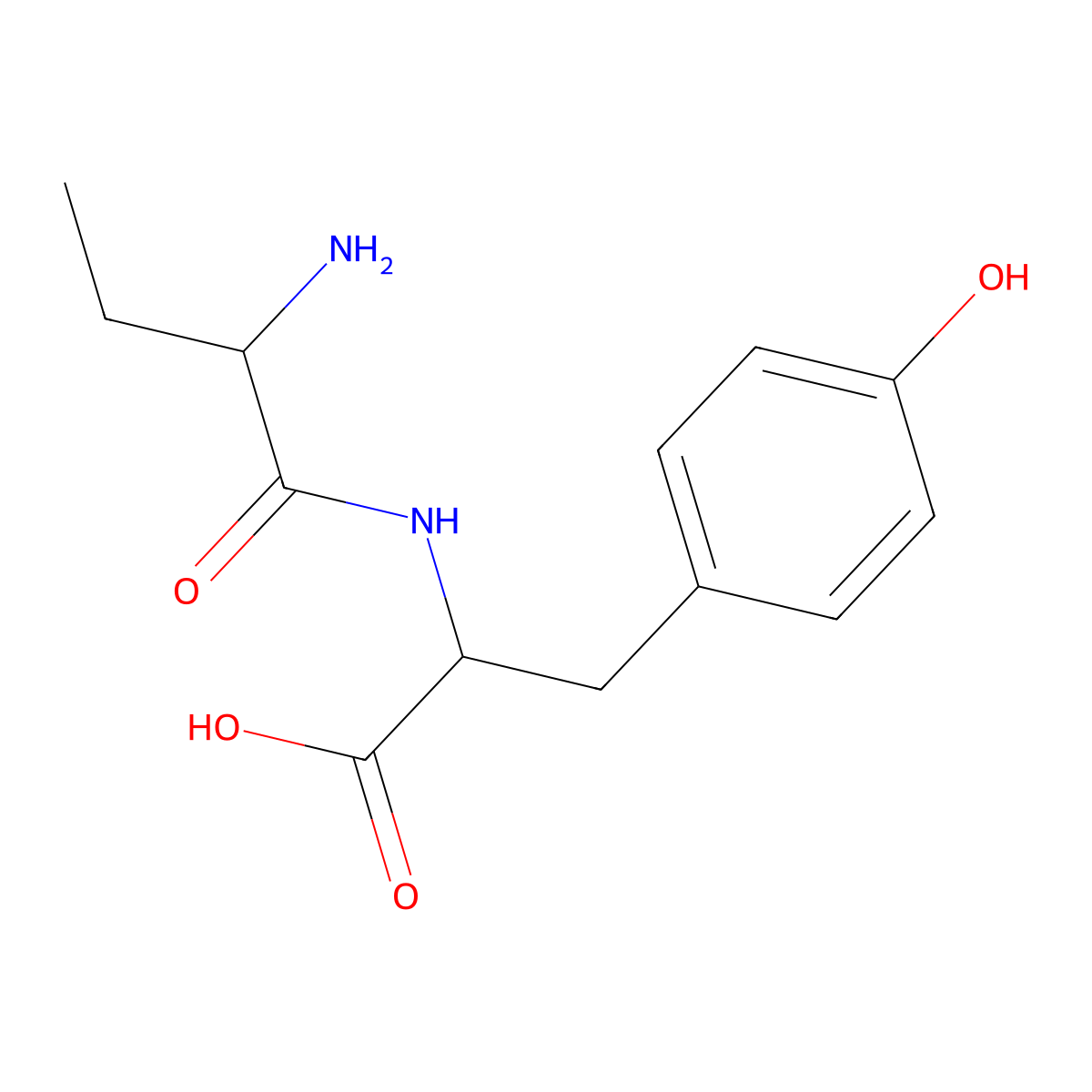 H-2-Abu-Tyr-OH molecular structure, CAS 101265-94-5