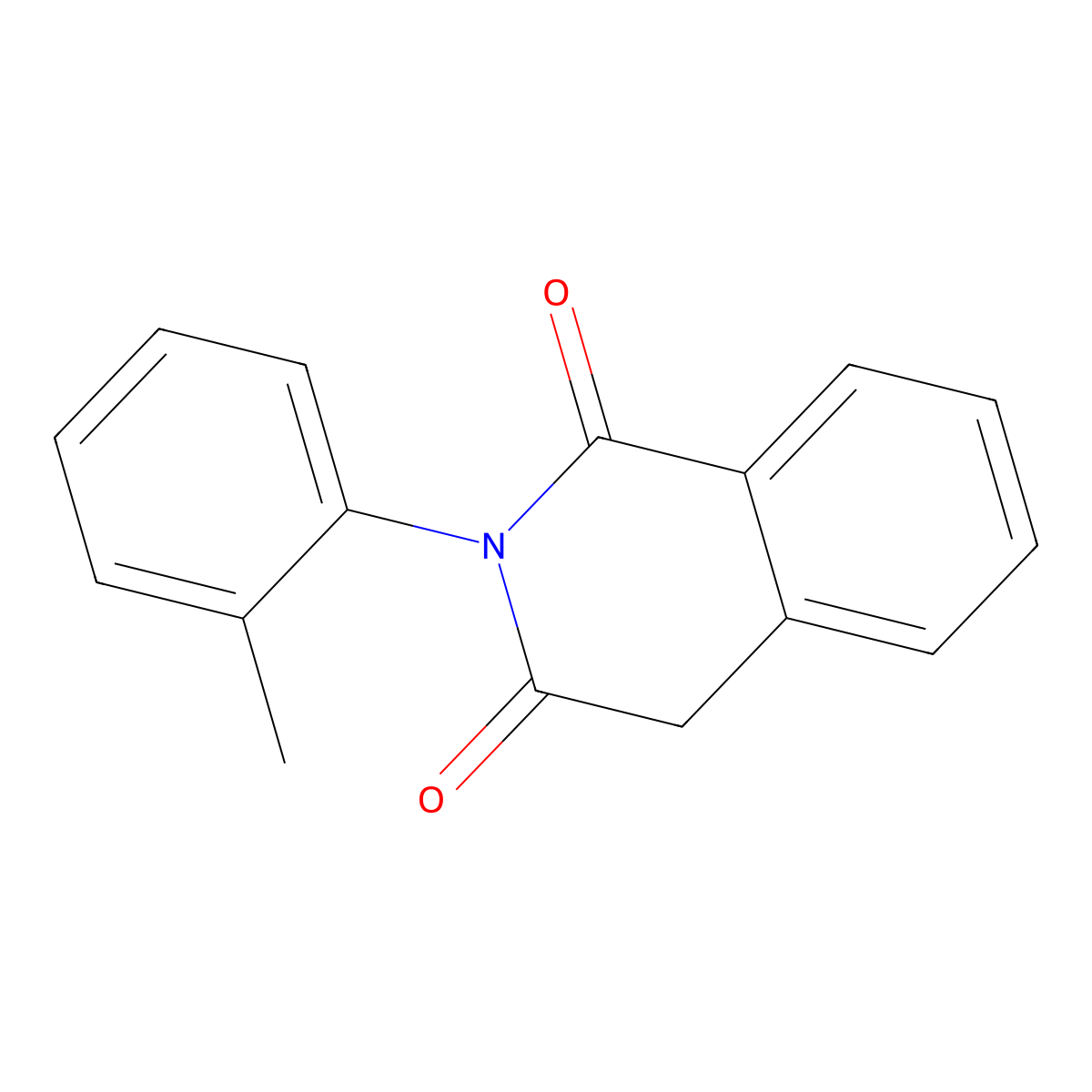 2-o-Tolyl-4H-isoquinoline-1,3-dione molecular structure, CAS 101273-81-8
