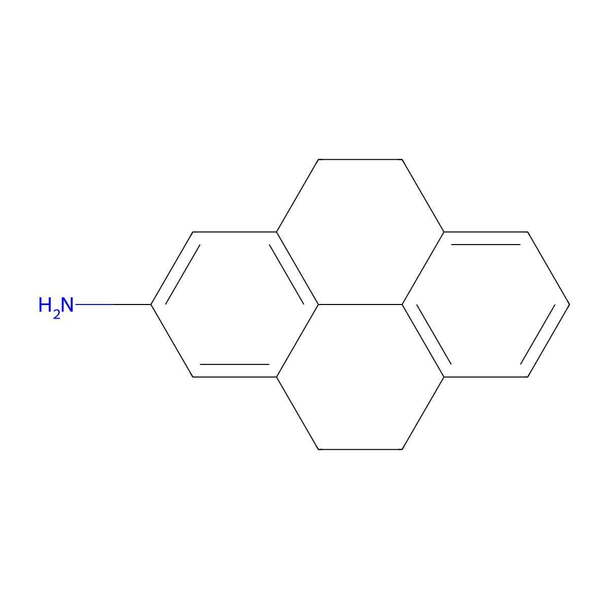 4,5,9,10-Tetrahydropyren-2-amine molecular structure, CAS 101283-00-5