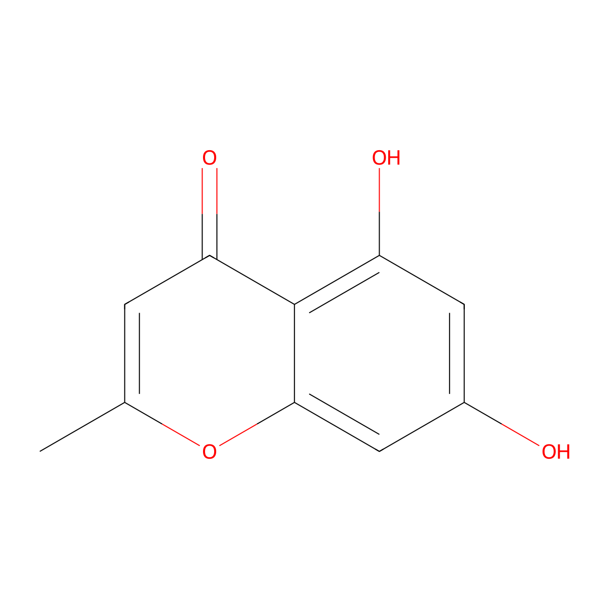 Noreugenin molecular structure, CAS 1013-69-0