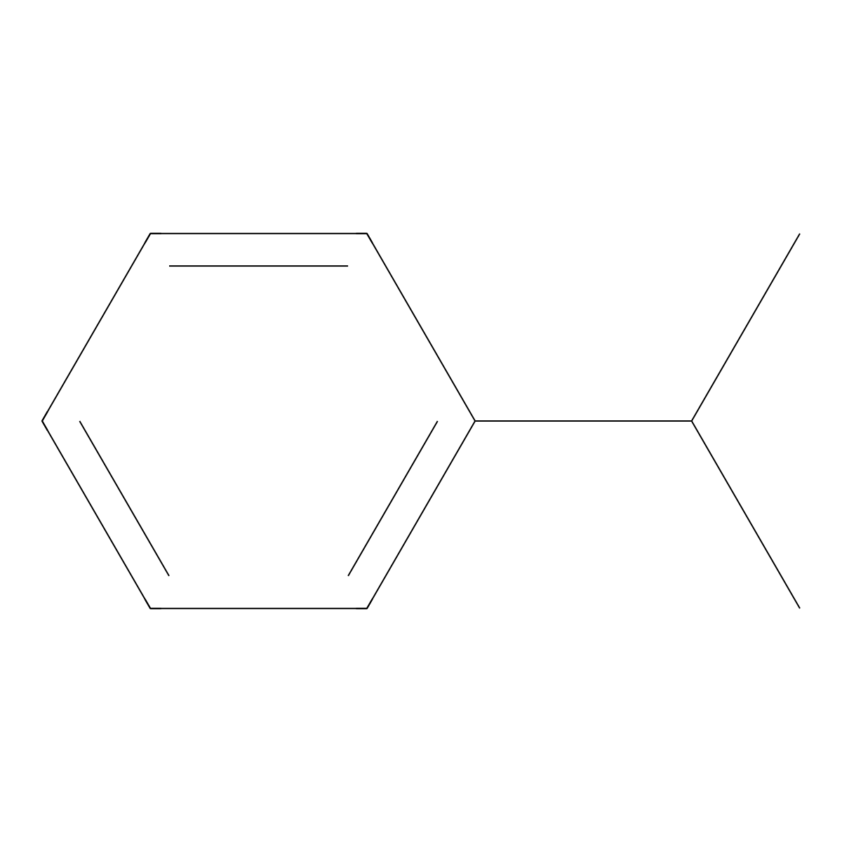Cumene molecular structure, CAS 101316-43-2