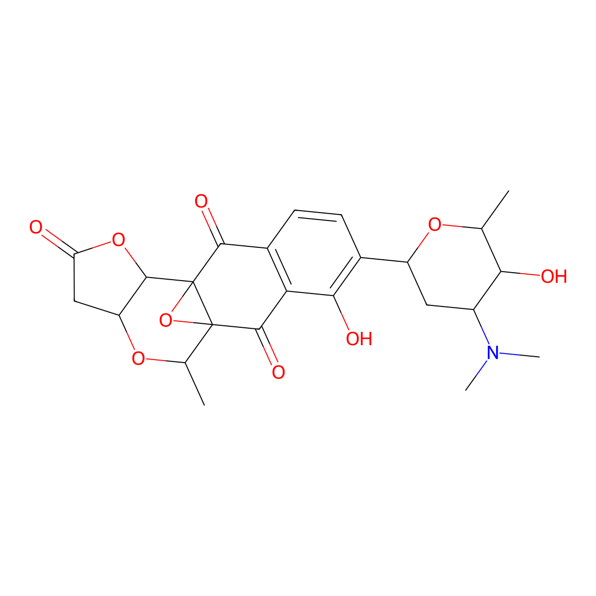 Lactoquinomycin B molecular structure, CAS 101342-94-3