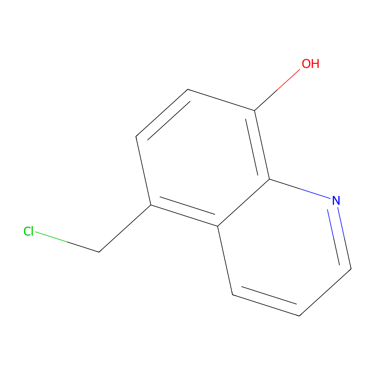 5-(Chloromethyl)quinolin-8-ol molecular structure, CAS 10136-57-9