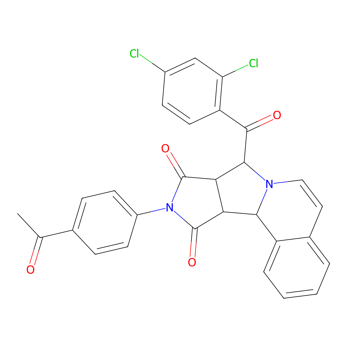 C29H20Cl2N2O4 molecular structure, CAS 1013750-31-6