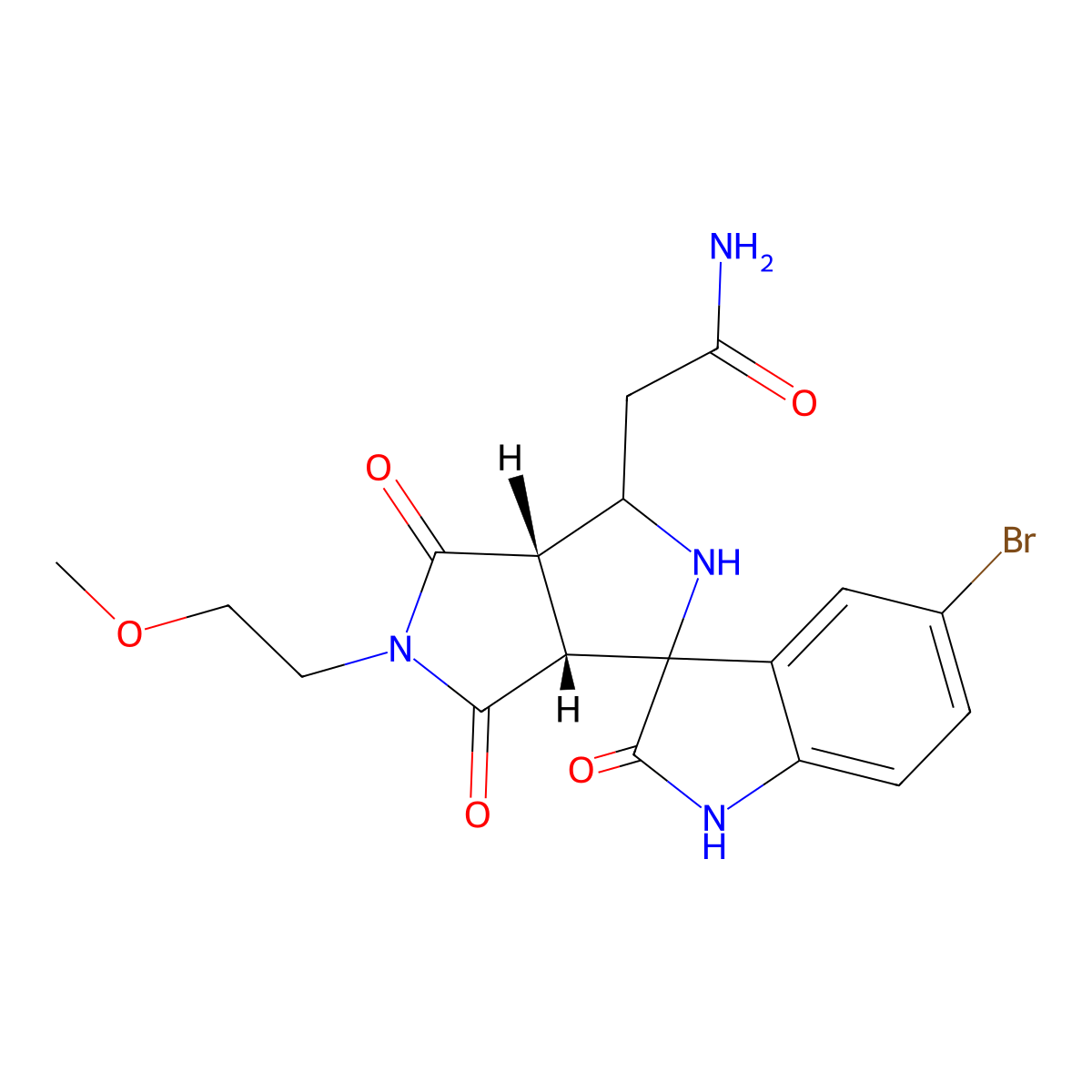 C18H19BrN4O5 molecular structure, CAS 1013752-52-7