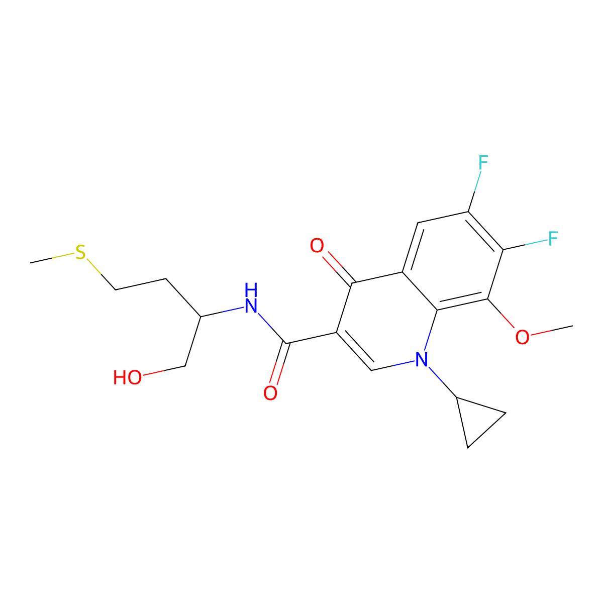 C19H22F2N2O4S molecular structure, CAS 1013753-07-5