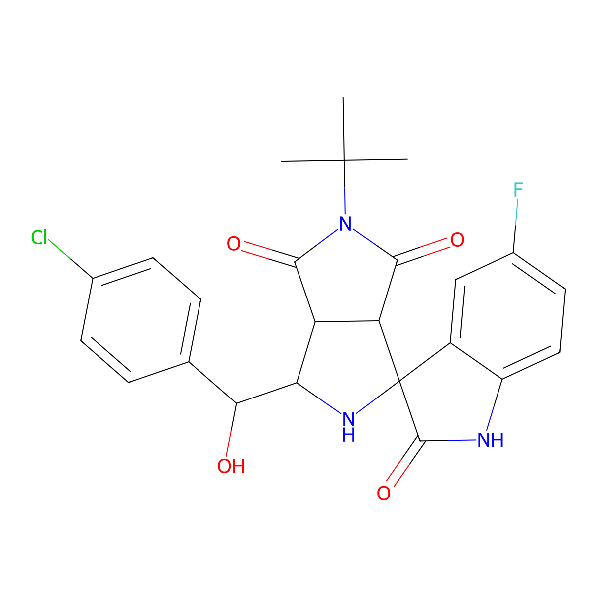 C24H23ClFN3O4 molecular structure, CAS 1013755-16-2