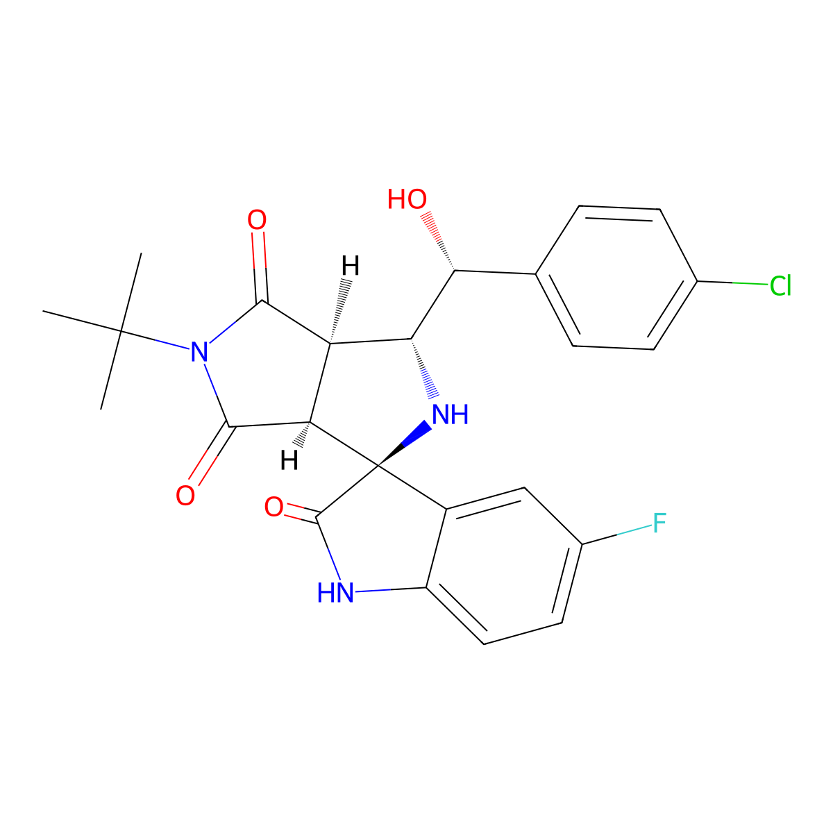 C24H23ClFN3O4 molecular structure, CAS 1013755-16-2