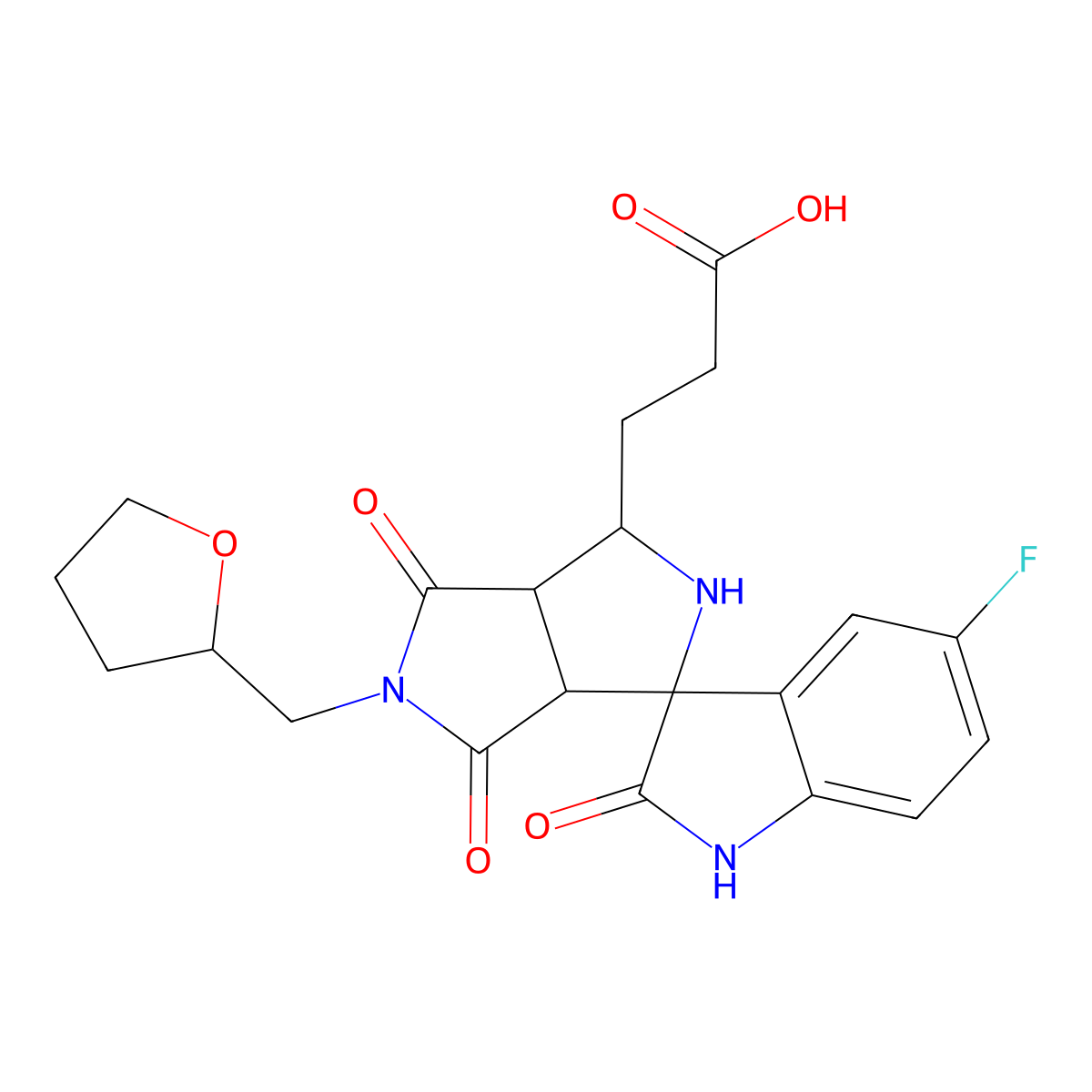 C21H22FN3O6 molecular structure, CAS 1013755-21-9