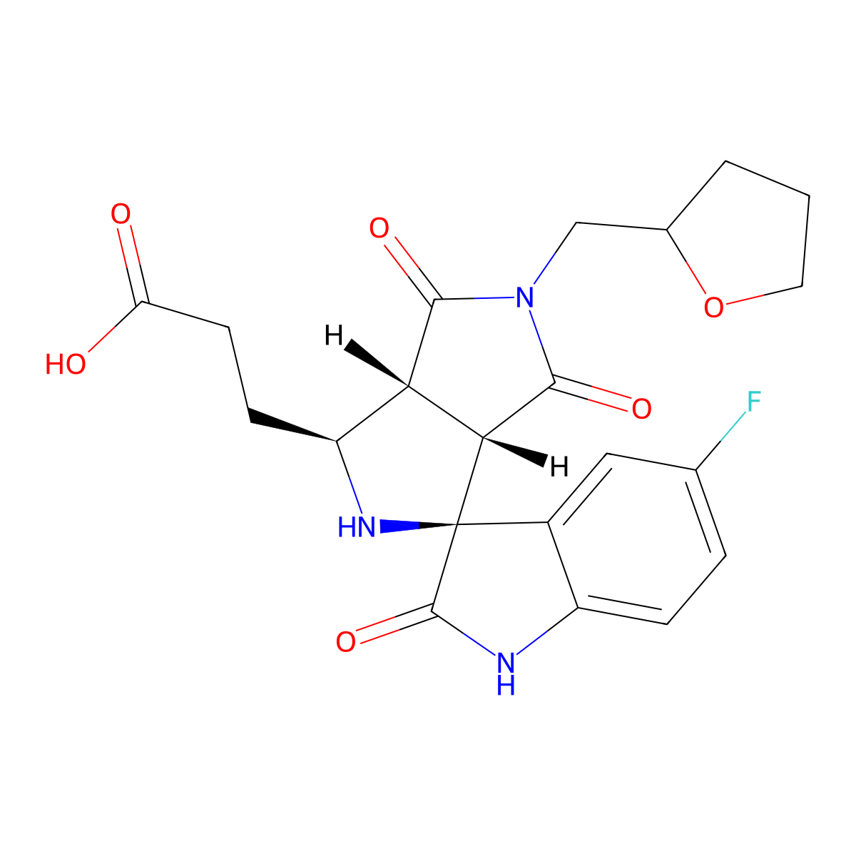 C21H22FN3O6 molecular structure, CAS 1013755-21-9